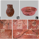 Several ancient pots.